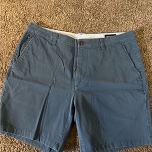 Bonobos Slate Blue Flat Front Shorts